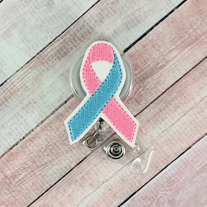Infant Loss Badge Reel, Miscarriage Awareness Badge Reel, Nurse Badge Reel, NICU Badge, Labor and Delivery Nurse Gift, Baby Badge Reel