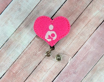 Insignia de Corazón de Lactancia Materna, Insignia de Enfermera de Parto, Regalo para Enfermera de Posparto, Insignia de UCIN, Insignia de Compañero, Enfermera de Obstetricia