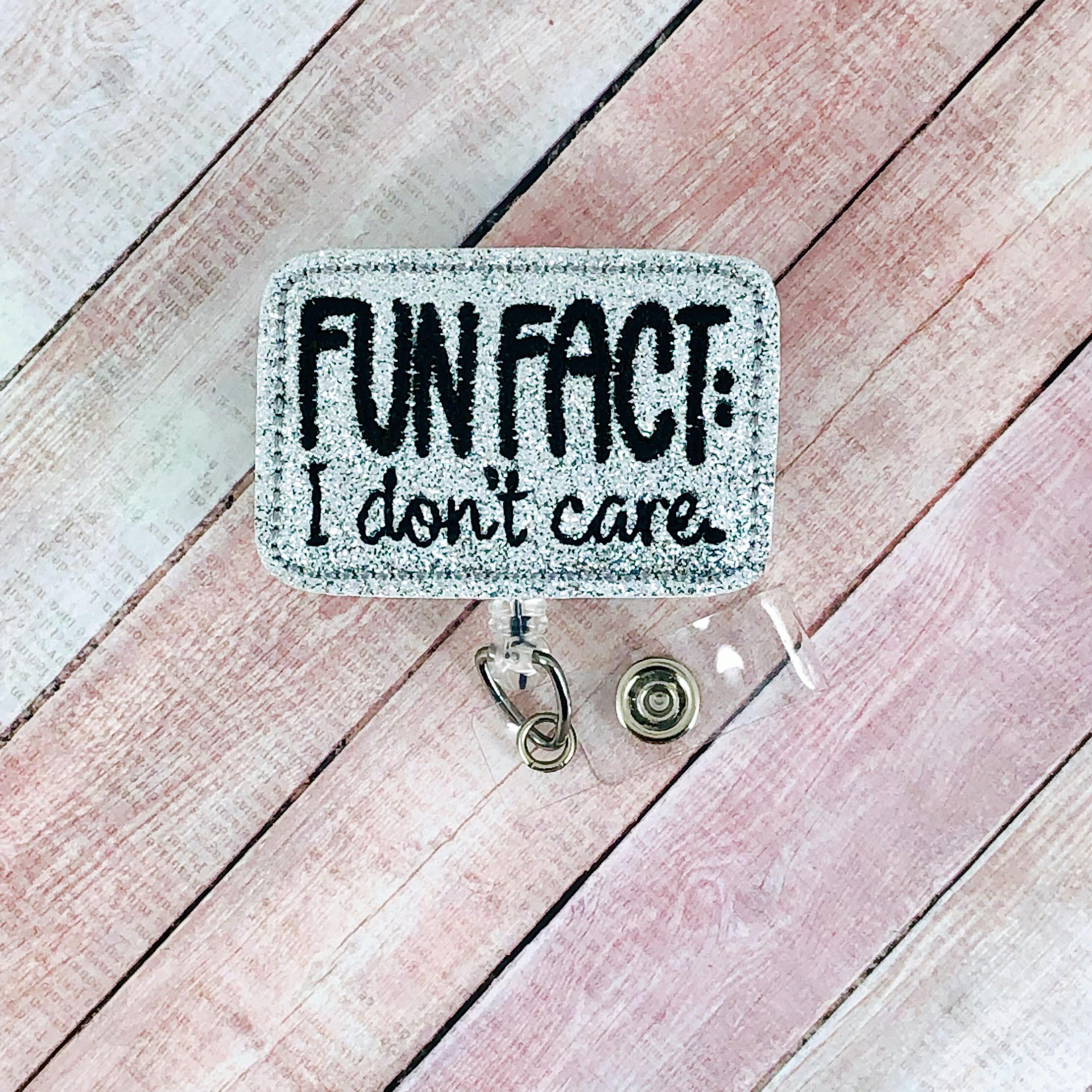 Funny Badge Reel - Everything Is Figureoutable - Retractable 1.5 Badge Holder - Nurse Badge Reel - Office Badge Holder - Nurse Gift