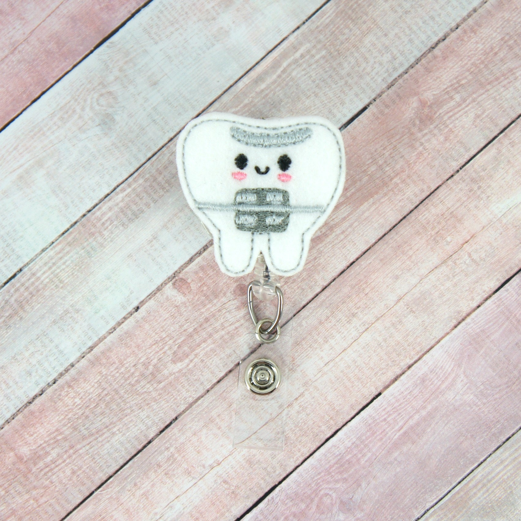 Tooth Badge Reel, Dental Badge Reel, Dentist Gift, Dental Hygienist,  Orthodontist Gift, Dental Assistant Badge Holder, Cute Badge Reel -   Canada