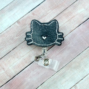 Bobina per badge gatto - Bobina per badge ghepardo - Regali per infermiere - Badge con clip girevole - Badge Pull - Porta badge - Cordino - Bobina per badge - Clip per cintura