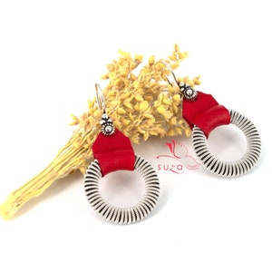 Sami oorbellen # Cadeau voor haar # tinnen # Sami sieraden # tenntrad # lapland # van Suza