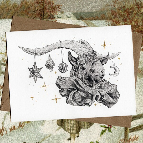 Yule Goat Etsy