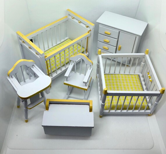 miniature nursery furniture
