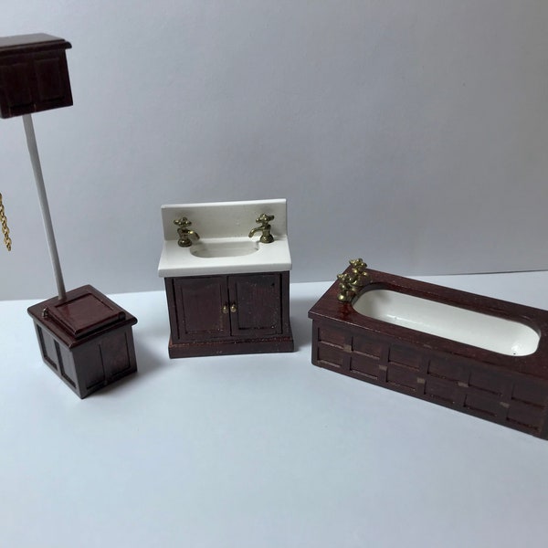 Miniature Bathroom Etsy