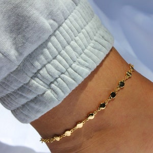 Gold Link Chain Anklet - Silver Link Chain Anklet - Dainty Jewelry - Layered Anklet - Summer Jewelry