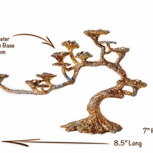 Chanukah Menorah Bonsai Tree unique Hanukkah Menorah Modern Rustic look Jewish Home Decor Holiday Decoration image 5