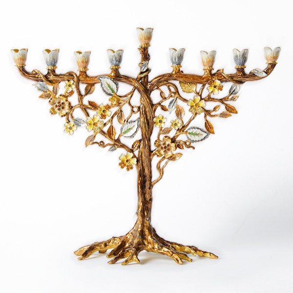 Hanukkah Menorah Candle Holder 11