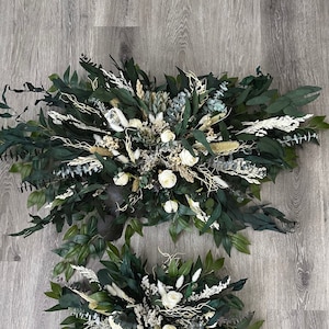 Greenery Only Wedding Arch Arrangement Arbor Arrangements Eucalyptus Wedding Green Package Artificial Faux Flowers Wedding Decor