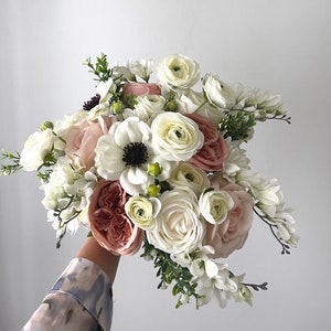 Anemone Ranunculus Bouquet Etsy
