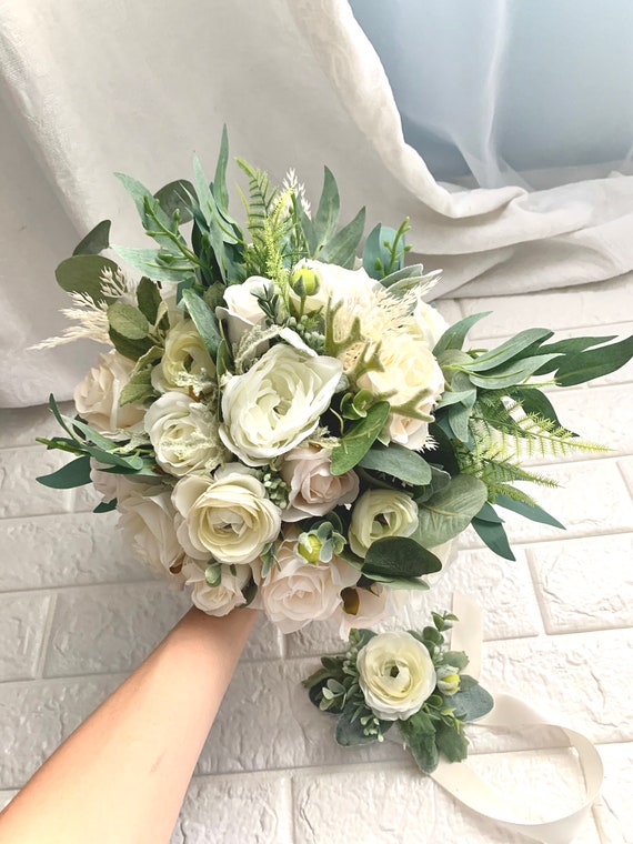 Blumenkrone Aus Grünen Blättern & Eukalyptus | Verstellbar | Für Hochzeit, Festival & Fotoshooting