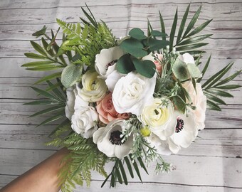 anemone bouquet oversized changing bag