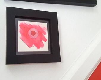 Abstract 5 - Framed One of a Kind Collage