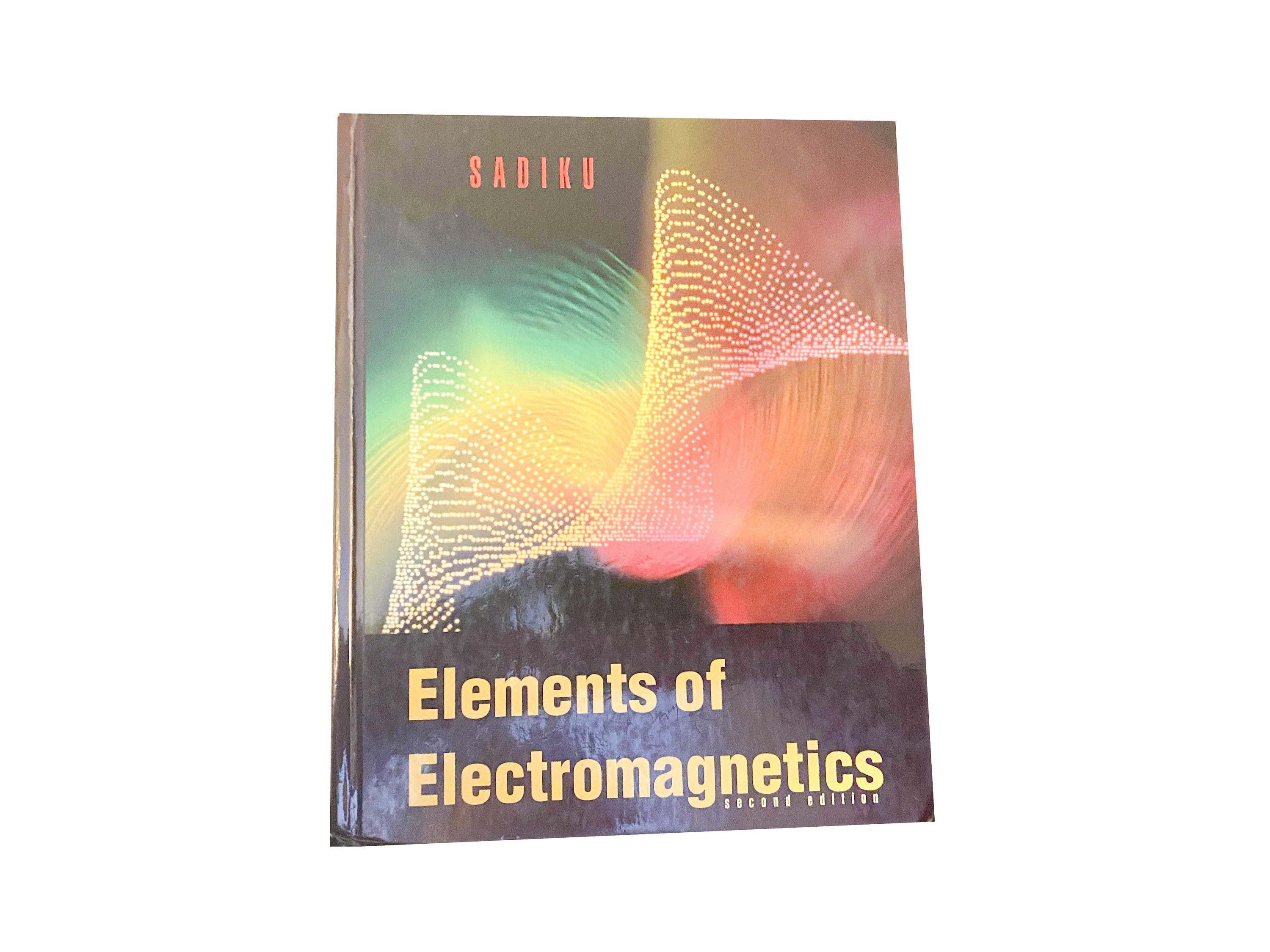 Elements of Electromagnetics Second Edition by Matthew Sadiku 90s Vintage Textbook