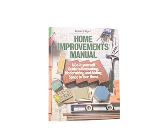 Reader&#39;s Digest Home Improvements Manual, 80s Hardcover Book