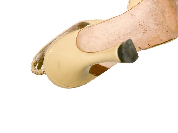 Manolo Blahnik Carolyne Heels, Pointed Toes Sling… - image 9