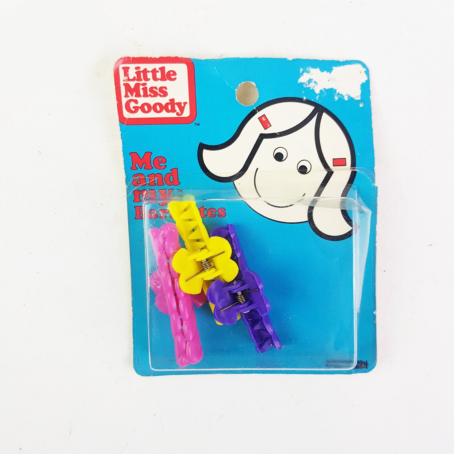 Vintage Little Miss Goody Hair Clips Hair Barettes Pink Etsy