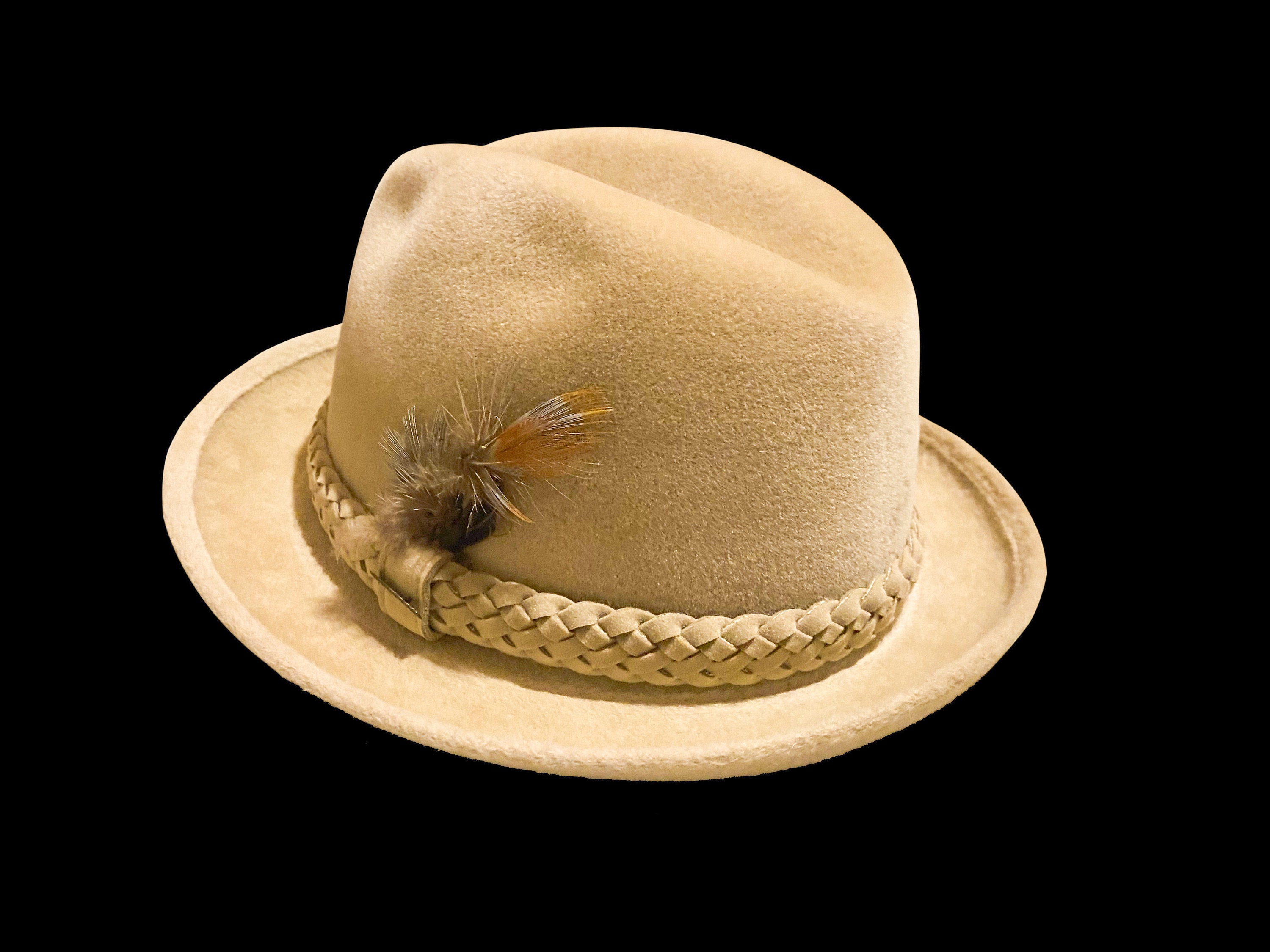 Stetson Top Hat, the Imperial, Beige Fur Felt Hat Luxuro  display picture 1