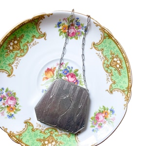 Mini sac en métal plaqué argent, porte-monnaie, chaîne de sac nano, accessoires pour filles à clapet