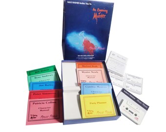A Game of Murder - Forever Friends Murder Mystery Board Game Vintage Role Play