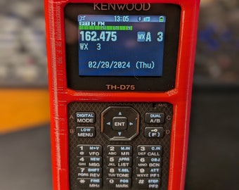 Flexible Case for Kenwood TH-D75 Amateur (HAM) Radio