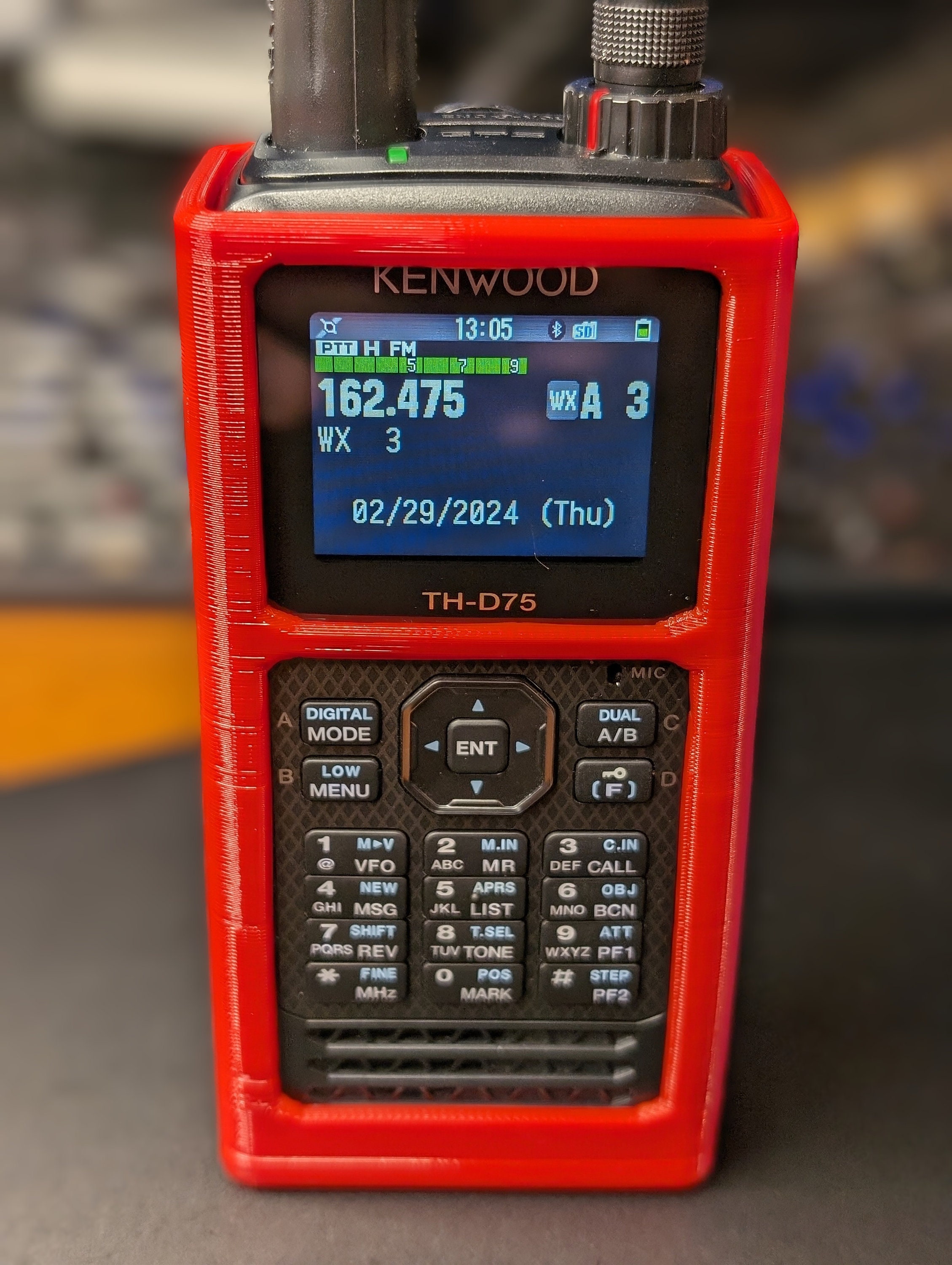 ケンウッド TH-D75 アマチュア無線機用フレキシブルケース ケンウッド TH-D75 アマチュア無線機用フレキシブルケース