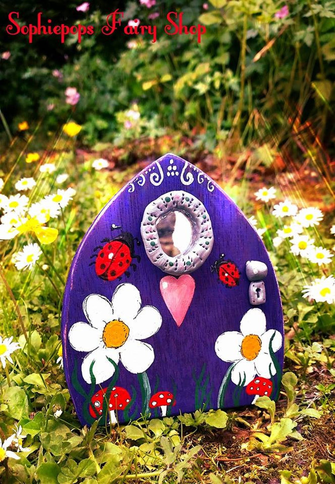 Daisy Fairy Door - Etsy