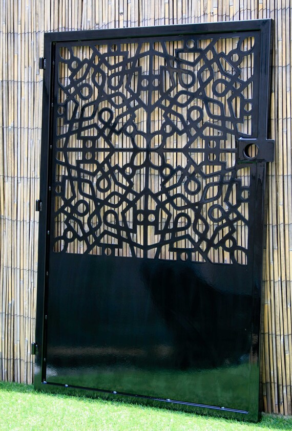 Metal Art Gate Decorative Steel Cordoba Design Moroccan Etsy
