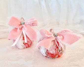 Shabby Chic Upcycled Pumpkins With Roses