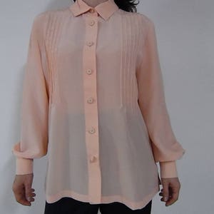 Elegante rosa Bluse