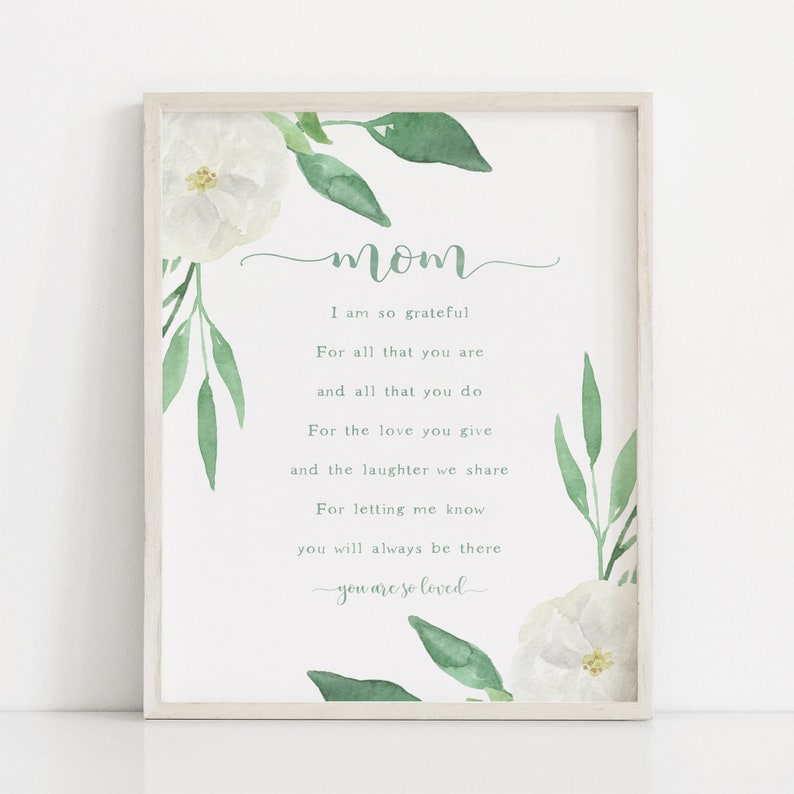 Instant Download Mom Quote Printable Original Quote © 2019 - Etsy