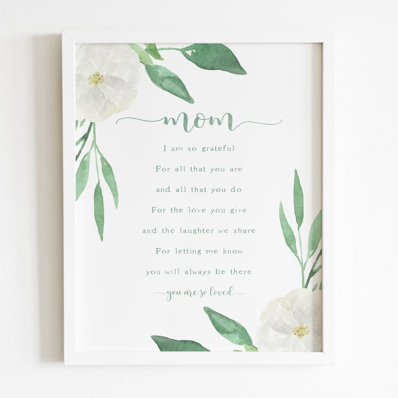 Instant Download Mom Quote Printable Original Quote © 2019 - Etsy