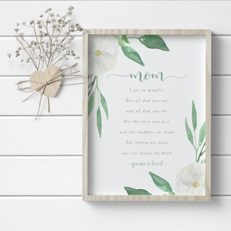 Instant Download Mom Quote Printable Original Quote © 2019 - Etsy