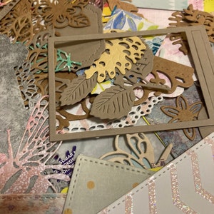50 Random Die Cuts - Etsy