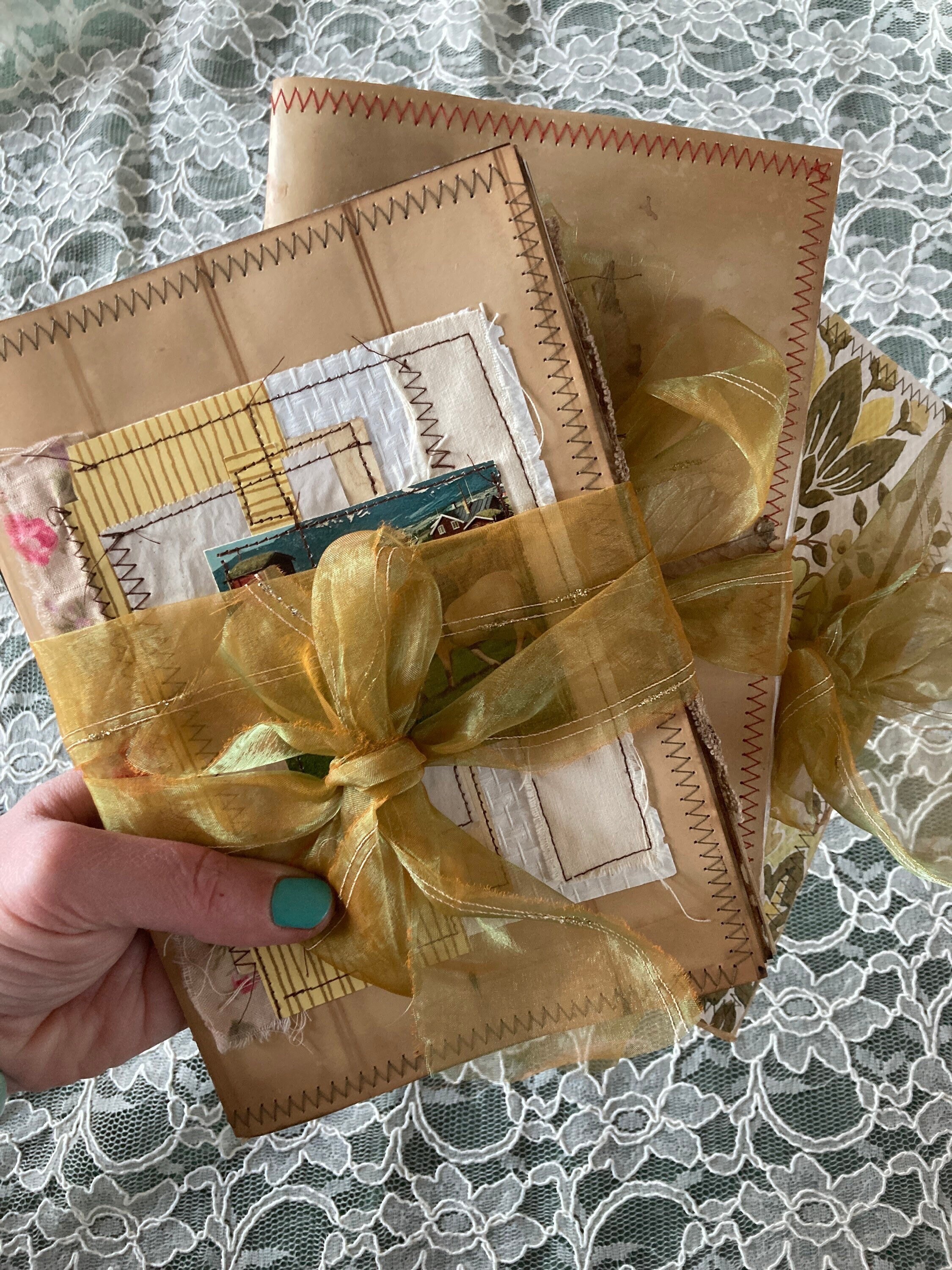 3 Soft Covered Junk Journals (made to Order) - Etsy