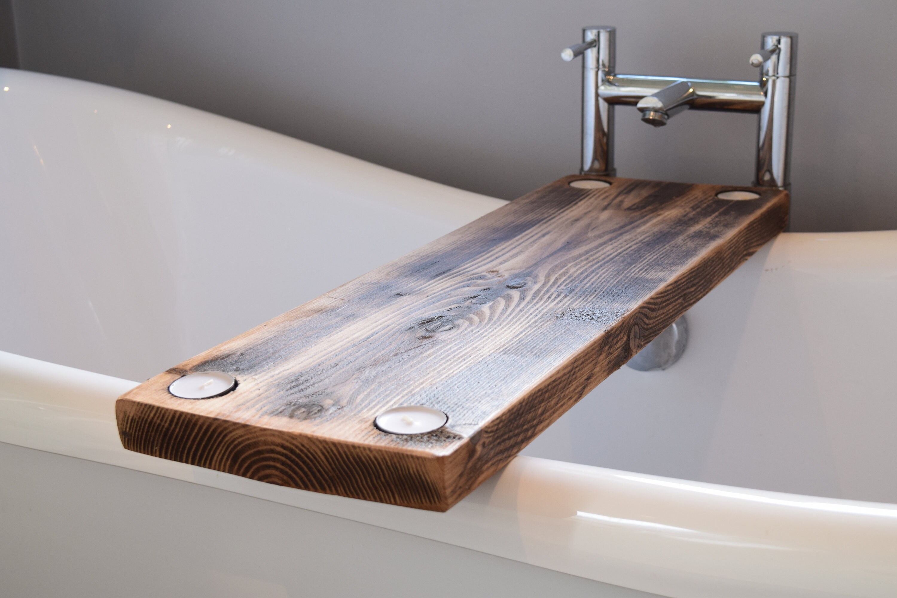 Reclaimed Wooden Bath Board. FREE SHIPPING. Rustic Etsy