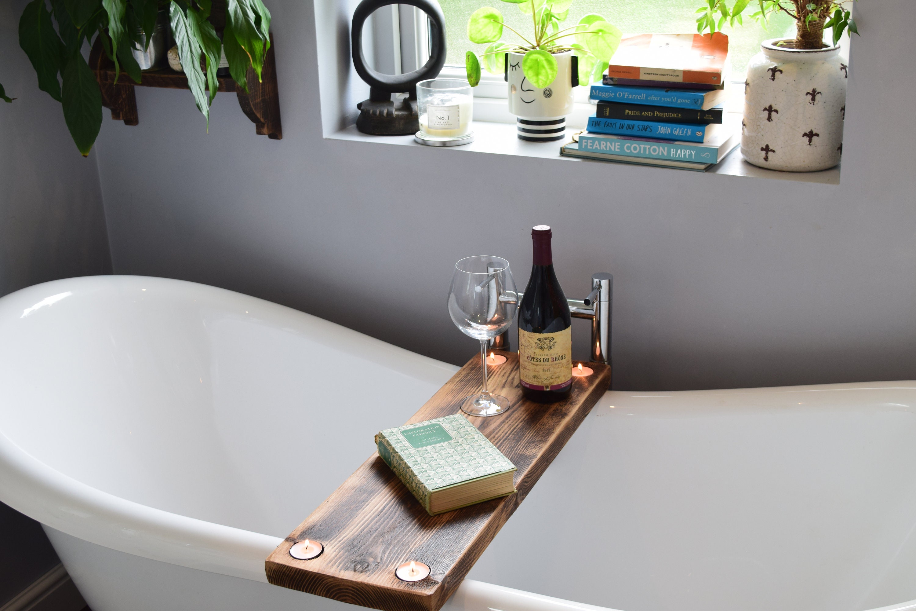 Reclaimed Wooden Bath Board. FREE SHIPPING. Rustic Etsy