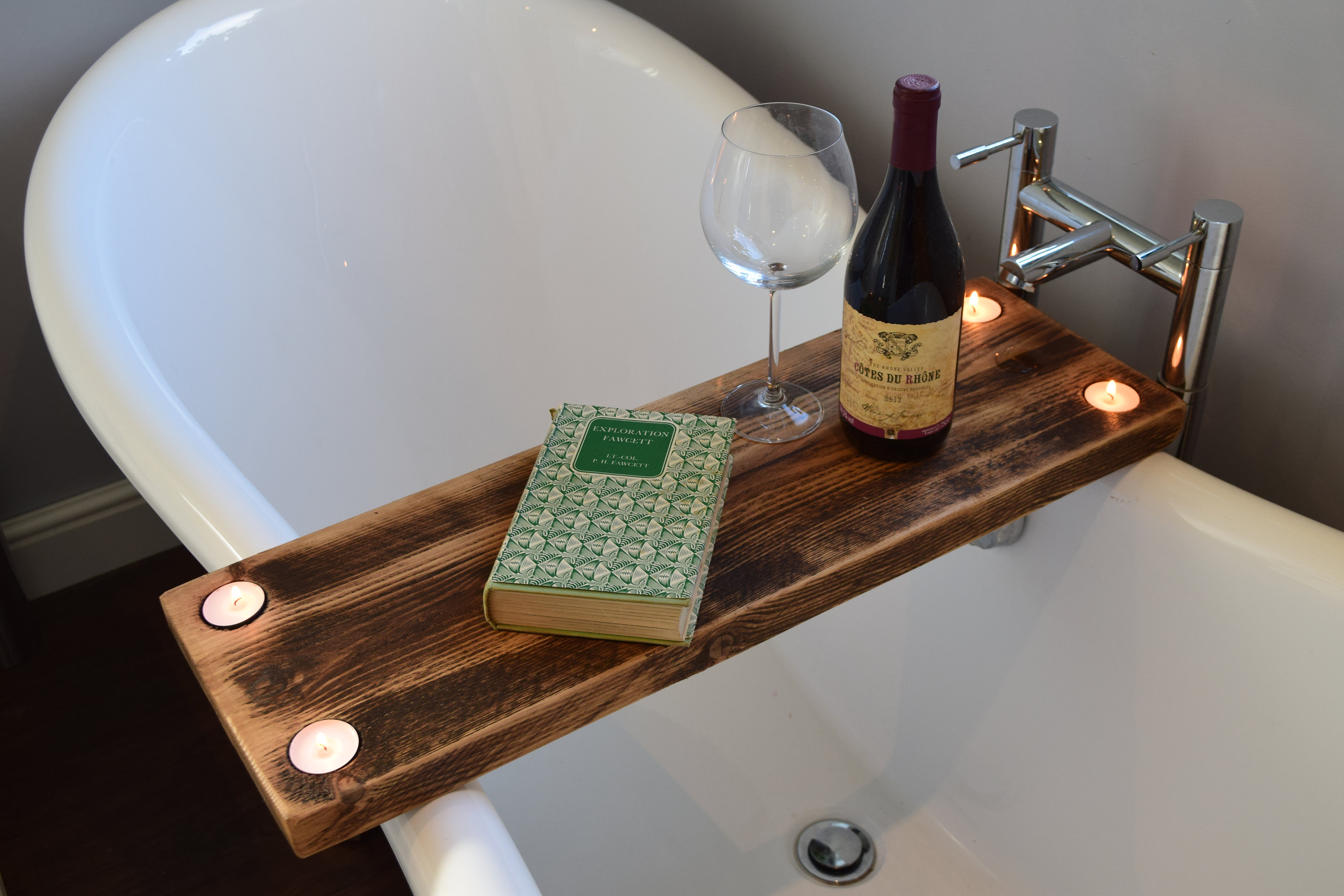 Reclaimed Wooden Bath Board. FREE SHIPPING. Rustic Etsy