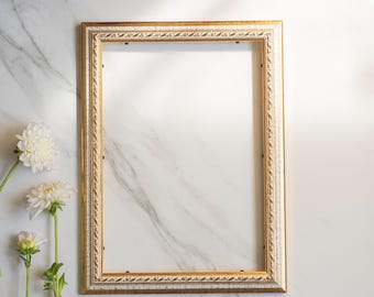 Handmade A4 Vintage Ornate Gallery Wall Art Frame (8.26x11.8 inch)