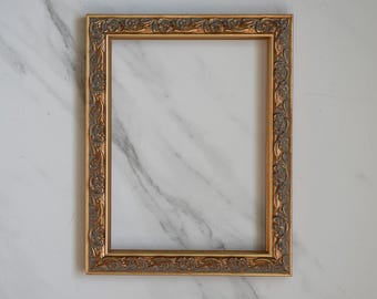 6x8 IN antique style fine art frame gold - bronze color 15X20 CM