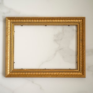A4 houten frame goudbronskleur 21x30 CM 8,26x11,8in vintage sierlijke stijl galerij kunst aan de muur afbeelding 7