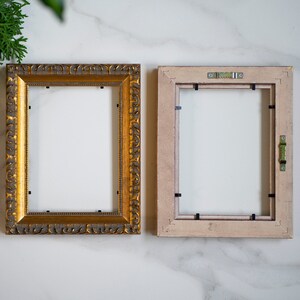 5x7 IN Vintage Style Ornate Gold WOOD Frame for Painting, 13x18 Cm ...