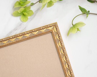8x8 ゴールド装飾フレーム：ヴィンテージバロックスタイルの木製額縁