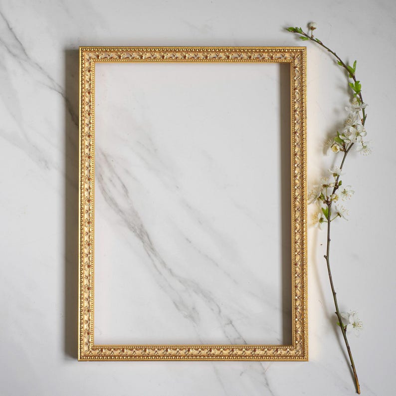 Handcrafted Vintage Gold A4 Frame Ornate Photo diploma Display Etsy Handcrafted Vintage Gold A4 Frame Ornate Photo diploma Display Etsy