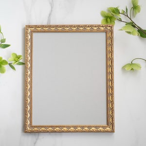 8 x 10 Zoll handgefertigter Vintage Goldrahmen für Kunst | Eleganter Fotorahmen | Diplom, Zertifikat, Kunstwerk Anzeige | Klassische Galerie-Wanddekoration