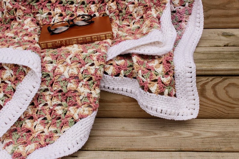 Crochet Iris Lapghan PATTERN ONLY Wheelchair Afghan Baby Etsy