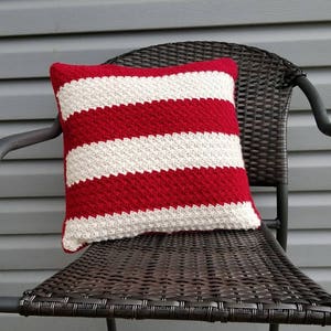 Crochet Americana Pillow Set PATTERN ONLY American flag home decor decoration 4th of July Veteran gift Labor day easy antiqued Betsy Ross image 3