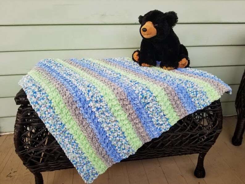 Crochet Let's Cuddle Baby Blanket PATTERN ONLY Baby Afghan Etsy