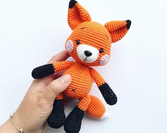 Crochet Pattern - Raindrop the Little Fox