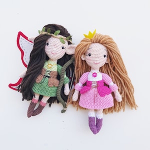 Crochet Pattern - Elf and Princess